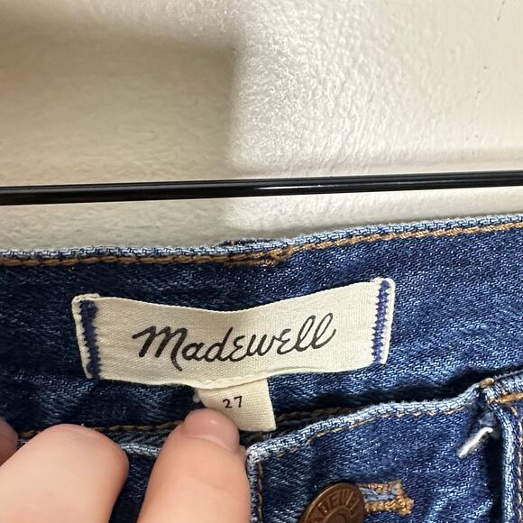 MADEWELL Denim Mid-Rise Maxi Skirt in Pineland Wash Sz 27 / 4 {T30} - Picture 4 of 6